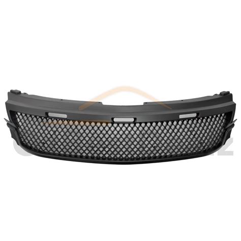 Front Bumper Mesh Style Grill Fits Mistubishi Pajero Sport 2016 Matte