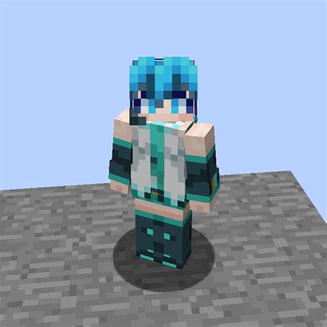 Hatsune Miku Skin 19 Transparency Layers Skins Mapping And