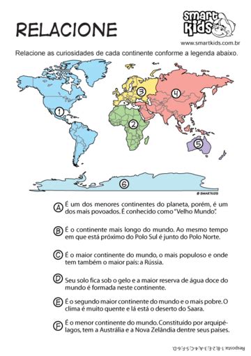 Pin De Sílvia Figueiredo Em Atividades De Geografia Atividades De