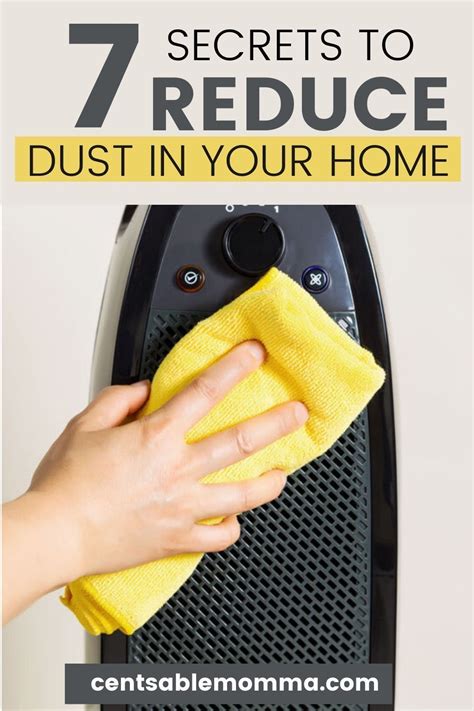 Secrets To Reduce Dust In Your Home In Dust Cleaning Hacks Deep Cleaning
