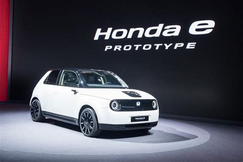 Honda E Prototype Les Précommandes Ouvriront Au Printemps