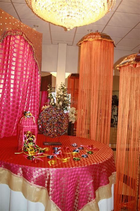 Mehndi Party Entrance Welcome Table Arabian Nights Theme Tent