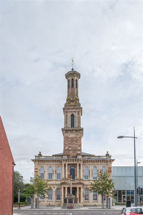 Irvine Town Hall North Ayrshire Scotland Editorial Stock Image Image