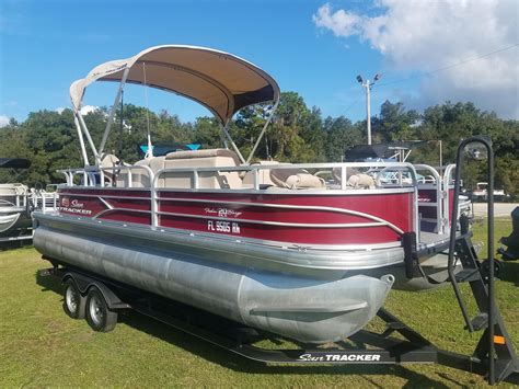 2018 Sun Tracker Fishin Barge 20 Dlx Crystal River Florida