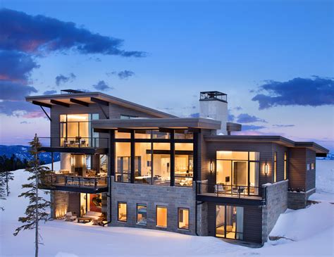 Luxury Modern Mountain House Plans Bmp Mayonegg