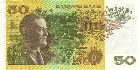 Banknote Index Australia 50 Dollar P47f