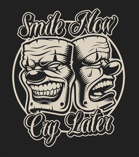 Laugh Now Cry Later Skulls Wallpaper