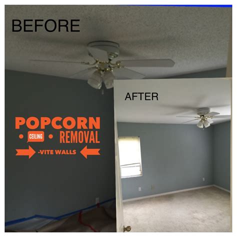 Popcorn Ceiling Removal — Vite Walls Plastering Stucco Drywall New