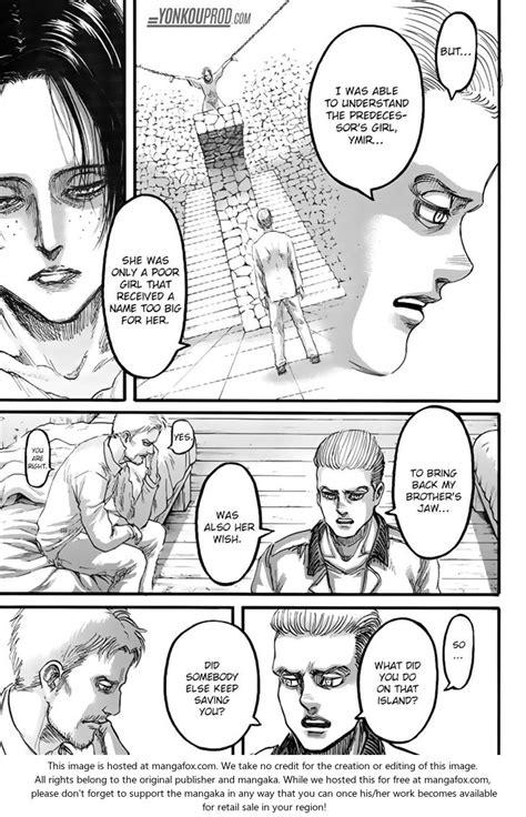 The series finale, attack on titan chapter 139 drops next month and fans are very excited. Attack On Titan, Chapter 93 - Attack On Titan Manga Online