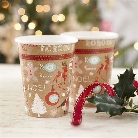 You can adapt any of the ideas below to suit your guests and keep. vintage style christmas party paper cups by ginger ray ...