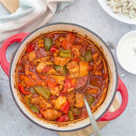 A Quick And Easy Midweek Twist On A Classic This Easy Chicken Goulash
