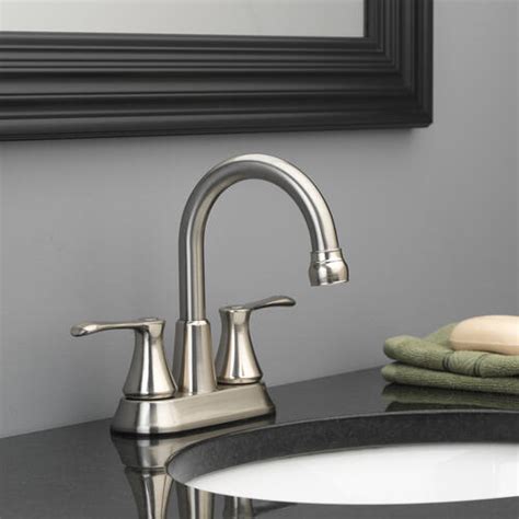 What are the standard sizes? Homewerks™ Two-Handle 4" Centerset LED Bathroom Faucet at ...