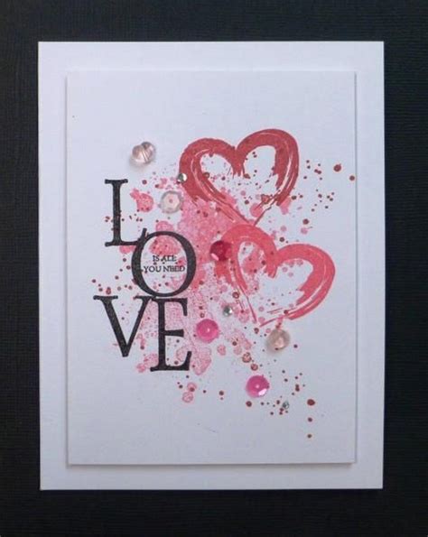 Romantic Valentines Homemade Cards Youll Falling In Love 32