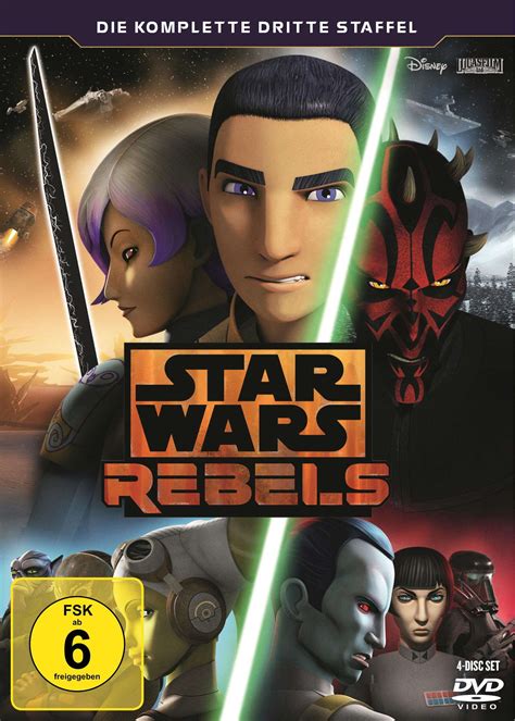 Star Wars Rebels Staffel 3 4 Dvds Jpc