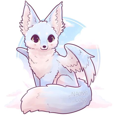 Wings ☁️air Element Fox ☁️ Ok So My Idea Is That It Changes Colour With