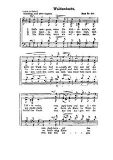 Chor aus dem oratorium messias. Waldandacht von F.W. Abt - Gratis-Download von MusicaNeo