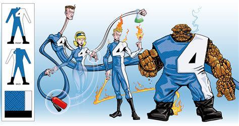 Fantastic Four Redesign By Greatscottart On Deviantart