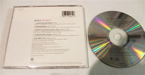 jessica simpson i wanna love you forever cd maxi single 1999 columbia ebay