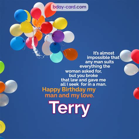 Birthday Images For Terry 💐 — Free Happy Bday Pictures And Photos