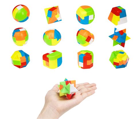 Buy Brain Teaser Puzzles For Kids And Adults 12pcs3d Unlock Interlock