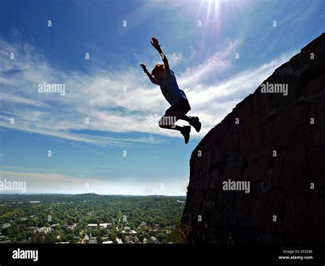 Falling Off Cliff Hi Res Stock Photography And Images Alamy