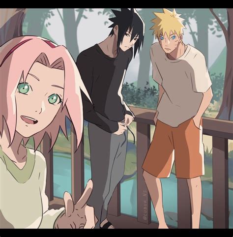 Team 7 🌺🍅🍥 In 2021 Naruto And Sasuke Wallpaper Sakura And Sasuke