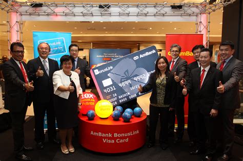 Immediate family member of applicant. AmBank and BonusLink Launches New Visa Card | AmBank Group ...