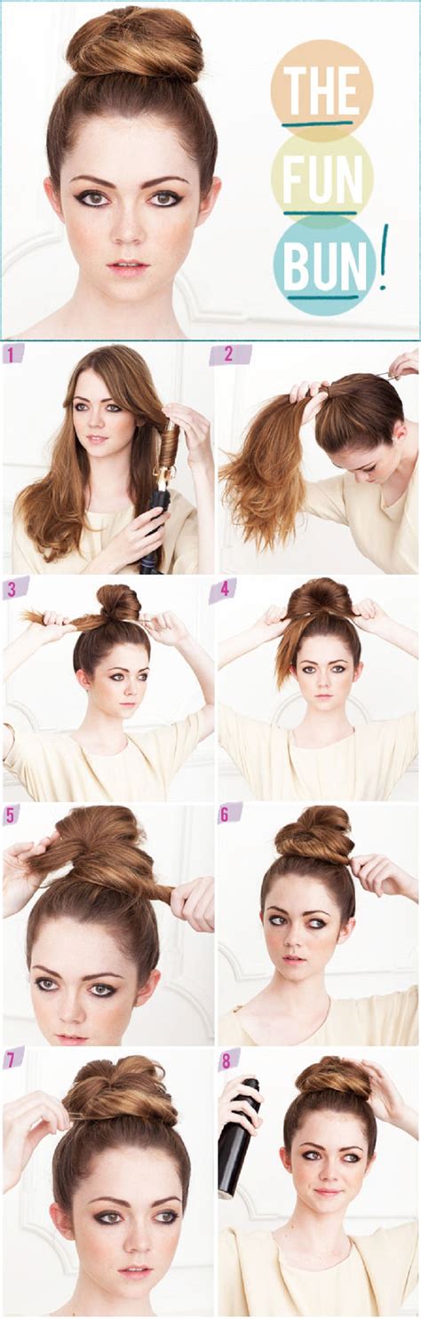 Top 10 Quick And Easy Hair Buns Top Inspired