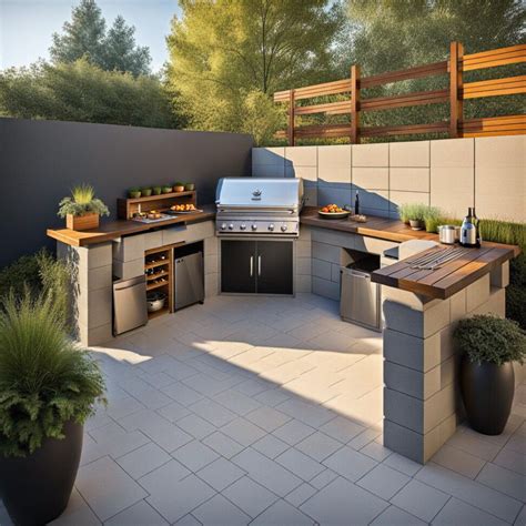 Build A Durable Diy Cinder Block Outdoor Kitchen