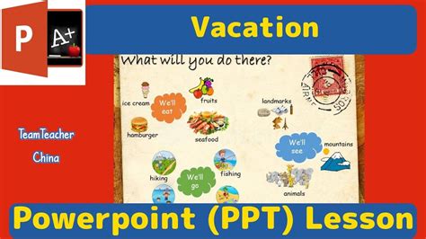 Vacations Holidays Tefl Powerpoint Lesson Plan Classroom Ppt Games