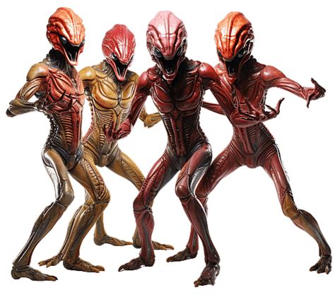 Group Of Red Aliens Dancing Transparent Png Stickpng