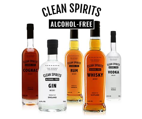 Clean Spirits A New Alcohol Free Range From The Whisky Exchange The