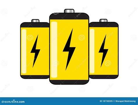 Batteries Stock Vector Illustration Of Recharge Icon 18738205