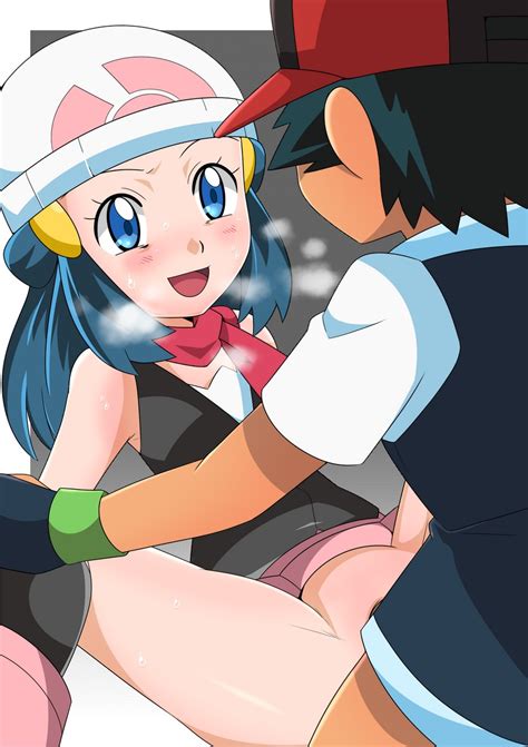 Dawn And Ash Ketchum Pokemon And 2 More Drawn By Hainchu Danbooru