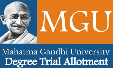 Mahatma gandhi university (mgu) officials have released the mg university degree allotment 2020 result for trial. MGU Degree Trial 1st 2nd 3rd Allotment 2019~UG CAP ...