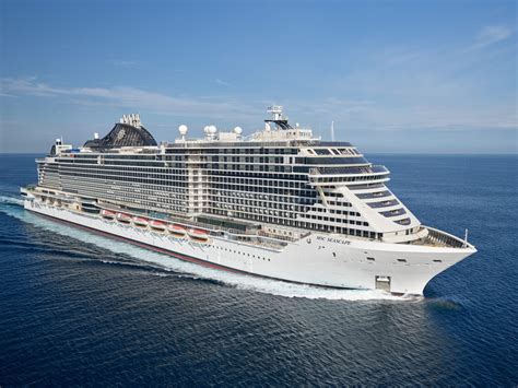 Die Msc Seascape Das Neue Us Flaggschiff Von Msc Cruises Absolviert