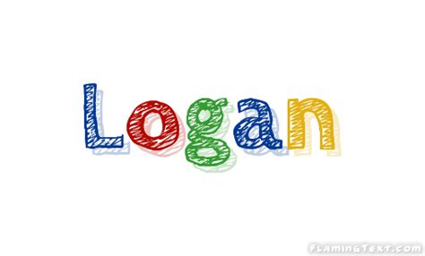Logan Лого Бесплатный инструмент для дизайна имени от Flaming Text