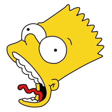 Bart Simpson Sitting On A Skate Sticker Sticker Mania Simpsons Tattoo