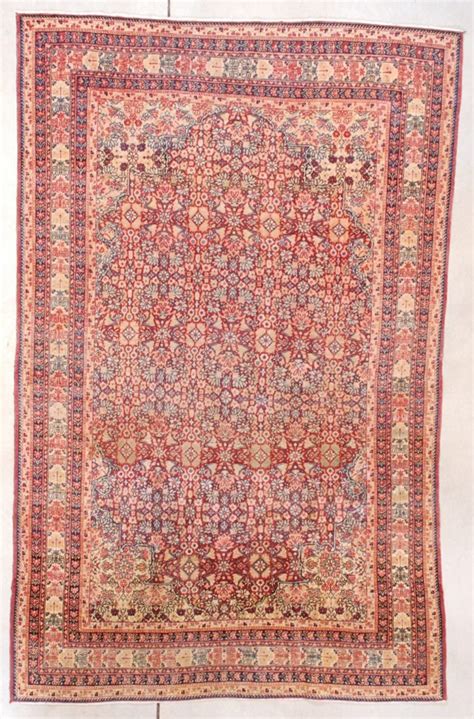 7618 Antique Kermanshah Persian Rug 42 X 76 Antique Oriental Rugs