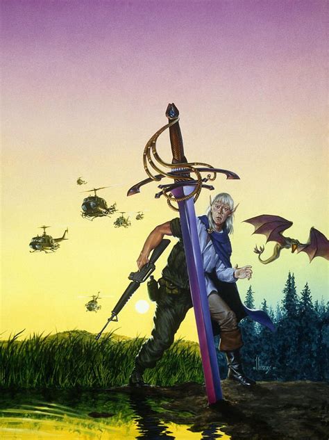 Richard Hescox Cover Illustration For The Novel Godslayer By Mickey Zucker Reichert