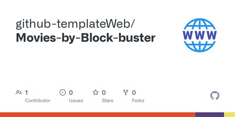 Github Github Templatewebmovies By Block Buster
