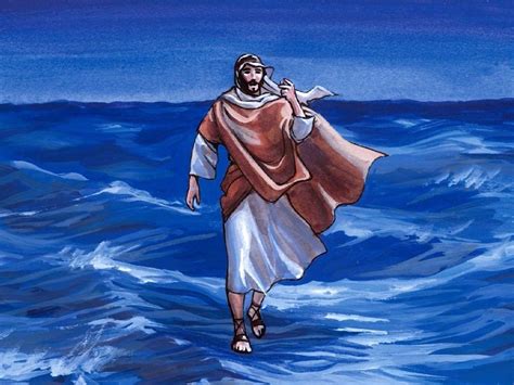 Free Pictures Of Jesus Walking On Water Picturemeta