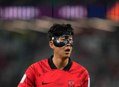 Why Is Son Heung Min Wearing A Face Mask At The World Cup 2022