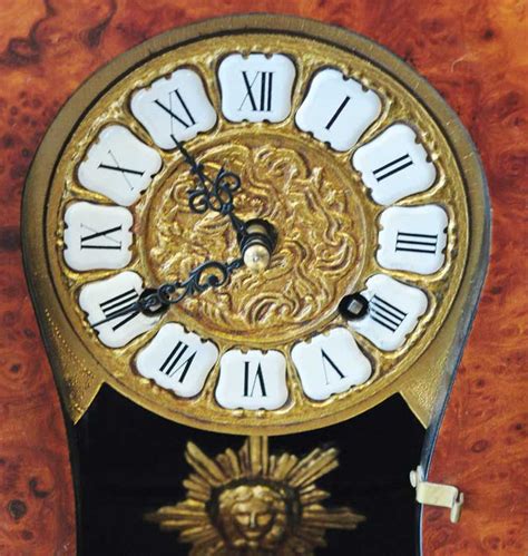 German Boulle Mantle Clock Movement By Franz Hermle 1980 Catawiki