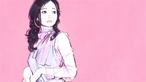 Fond Décran Illustration Anime Ouvrages Dart Dessin Animé Ilya Kuvshinov Rose Main