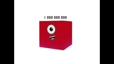 Reupload Numberblocks 1000 1000000000000000000 Big Numbers