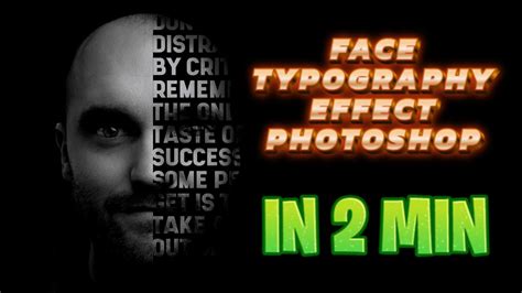 Face Typography I Text Portrait Tutorial Photoshop In Urdu YouTube