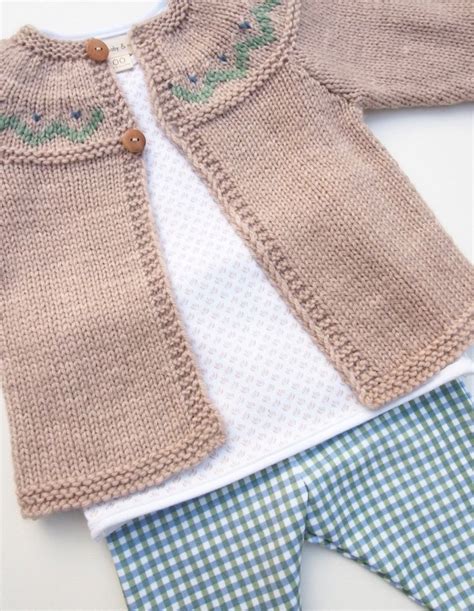 English mypz knitting patterns for cardigans. ภเгคк ค๓๏ [ "Adorable Hand Knitted Unisex Baby Cardigan in ...