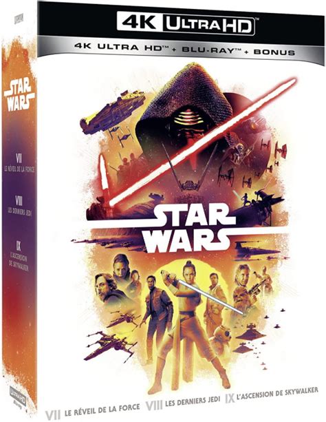 New Skywalker Saga 4k Blu Ray Box Art Revealed On Amazon France