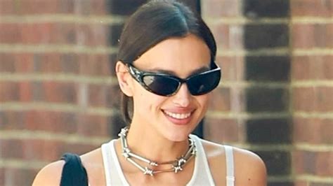 Irina Shayk Shows Off Her Quirky Style By Rocking A Negligee Over A